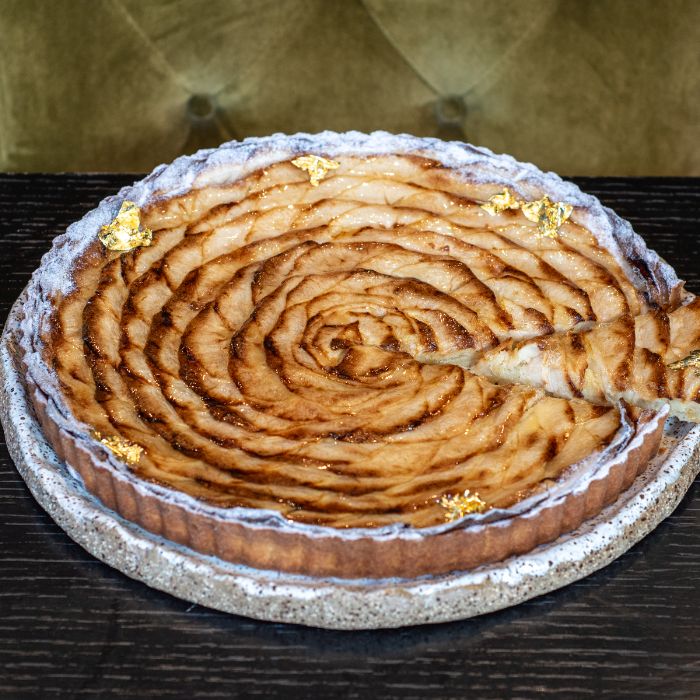 Apple Frangipani Tart